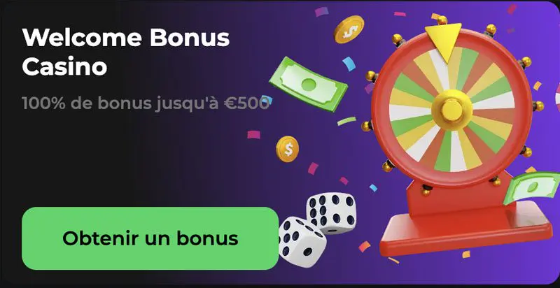 Capture d’écran du bonus de bienvenue Betify